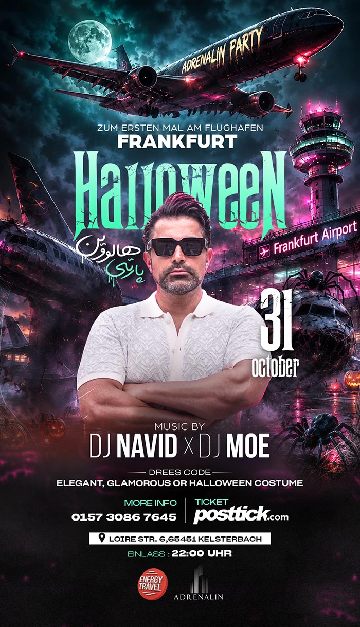 Persian Halloween Party - 31.10.2026 - congresium - Frankfurt am Main
