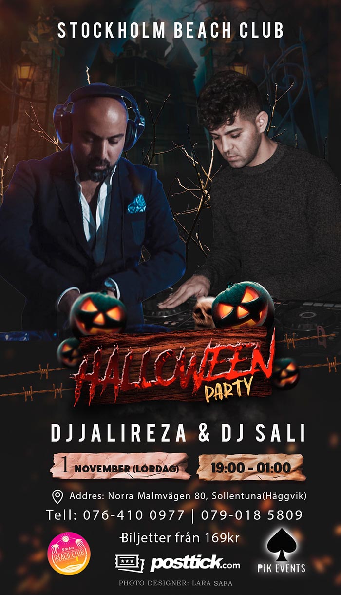Halloween Party - 01.11.2025 - Stockholm Beach Club - Stockholm