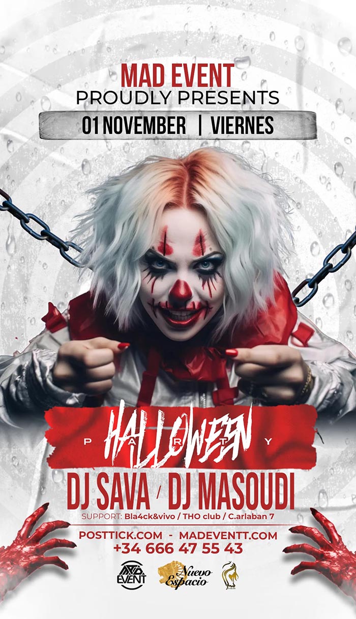 Persian Halloween Party - 01.11.2025 - Tho Club - Madrid