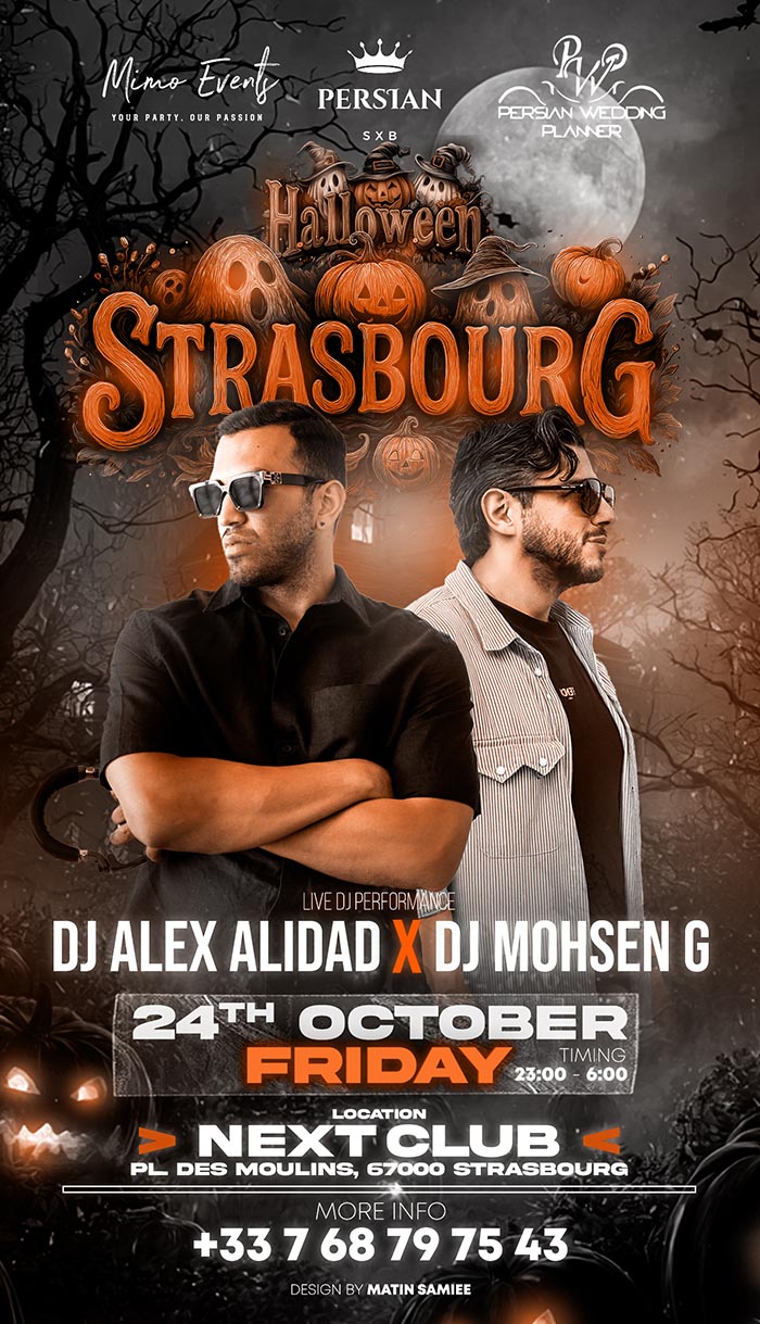 Persian Halloween Party - 24.10.2025 - Next Club - Strasbourg