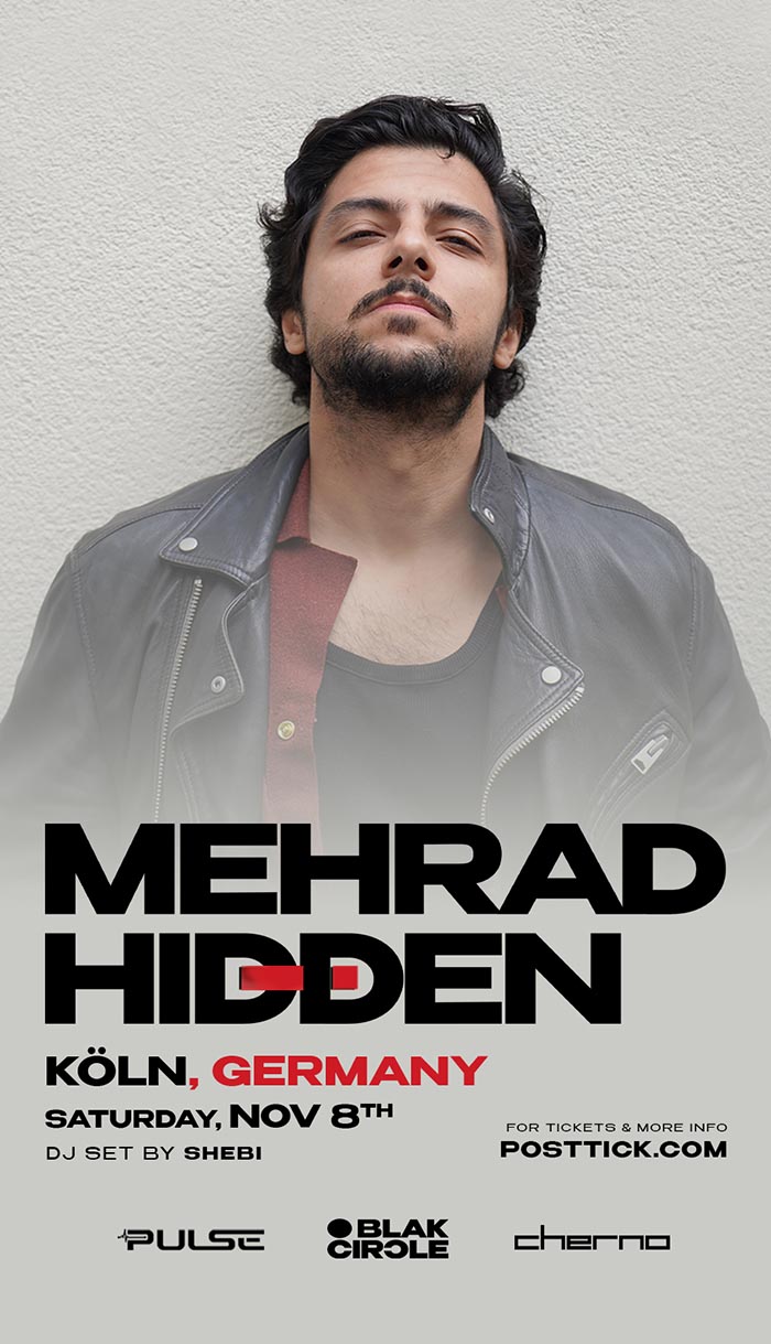 Mehrad Hidden Live on Stage - 08.11.2025 - Köln - Feierabendhaus Knapsack - Hürth