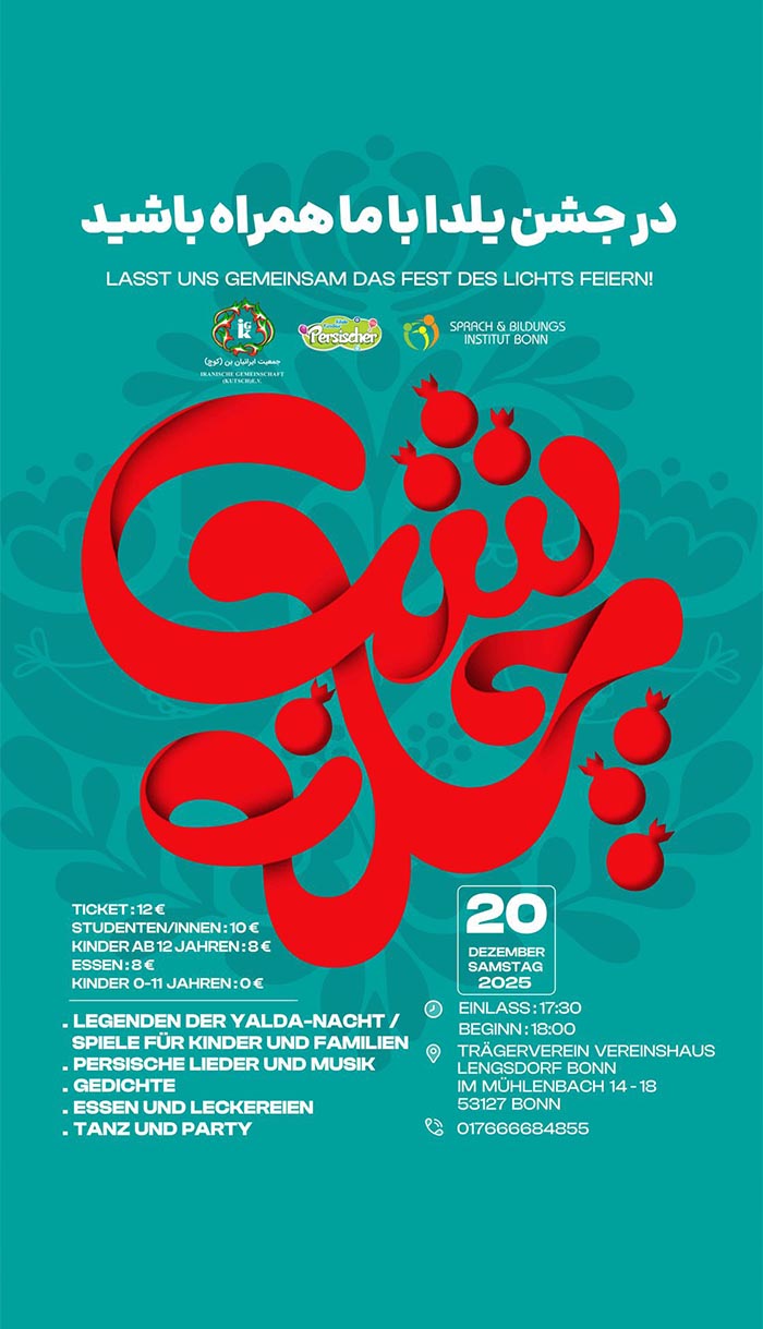 Yalda Family Party - 20.12.2025 - Trägerverein Vereinshaus - Bonn