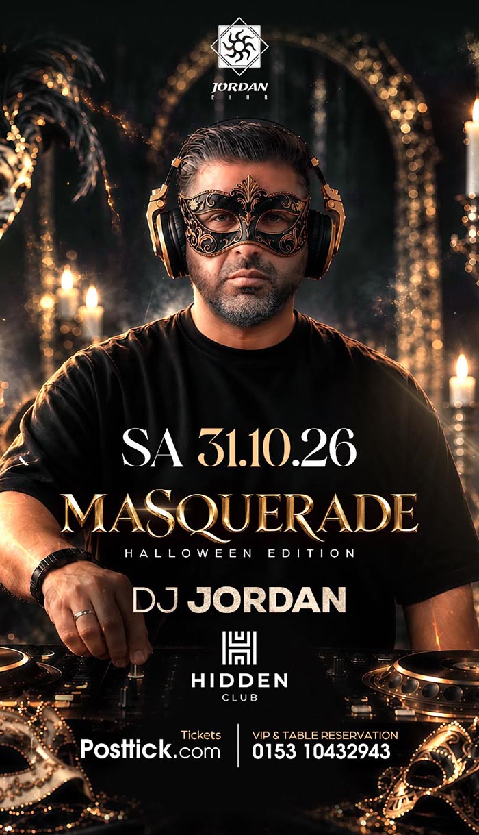 Persian Masquerade Party - 31.10.2026 - Hidden Club - Köln