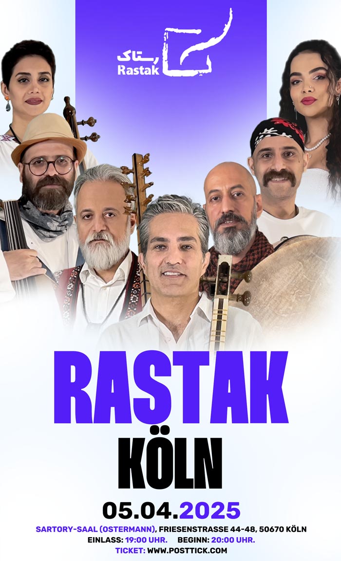 Rastak Music Group Live on Stage - 05.04.2025 - Sartory Saal (Ostermann) - Köln