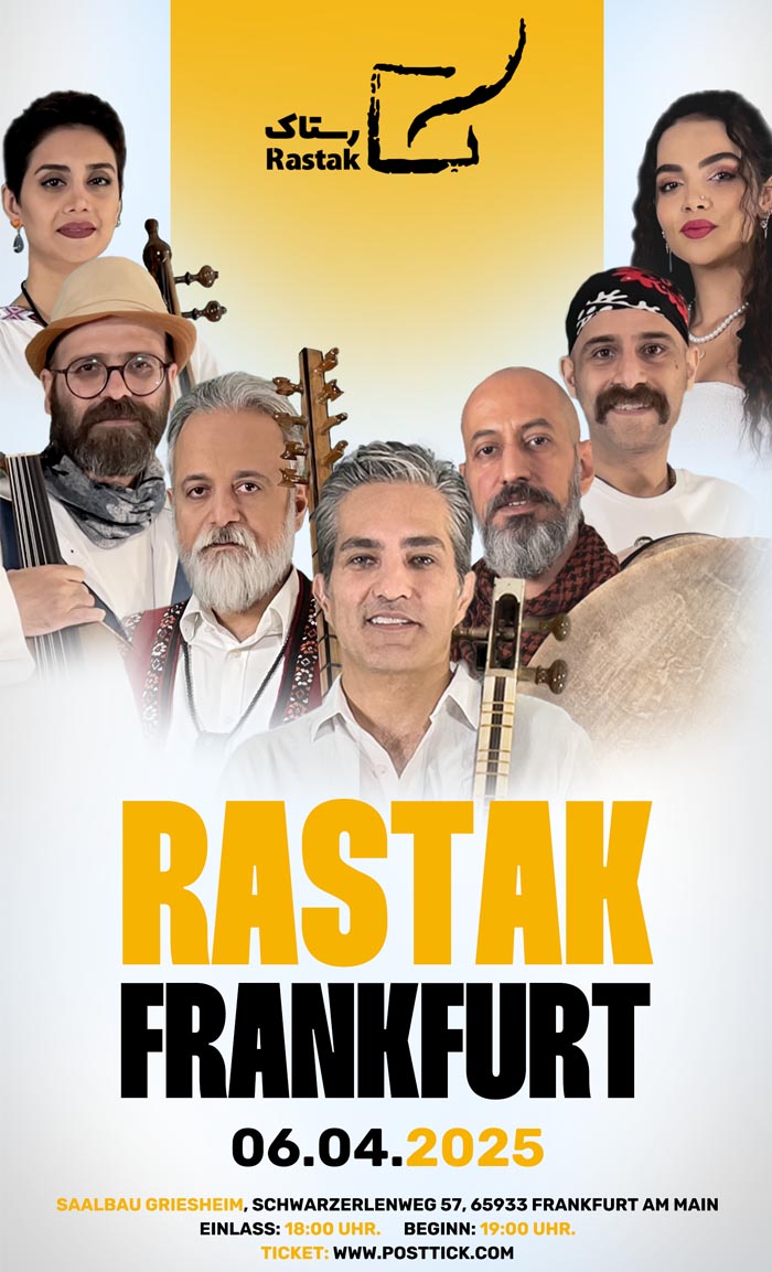 Rastak Music Group Live on Stage - 06.04.2025 - Saalbau Griesheim - Frankfurt am Main
