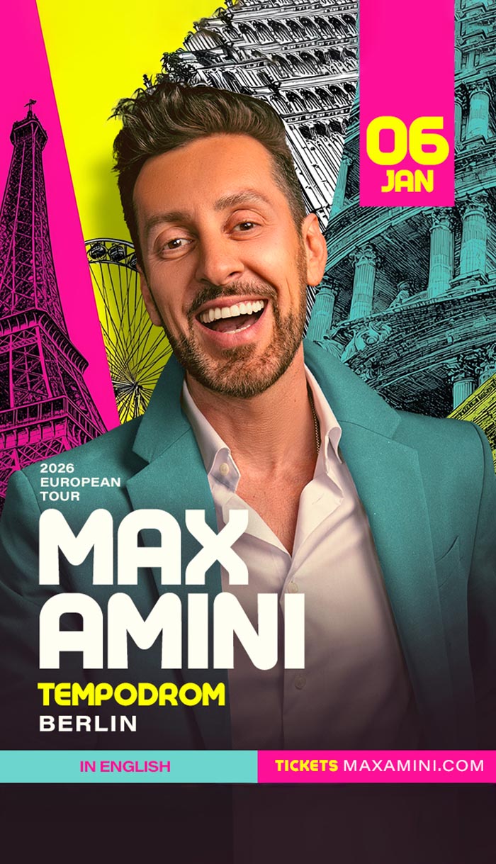 Max Amini - 06.01.2026 - Tempodrom - Berlin - in English