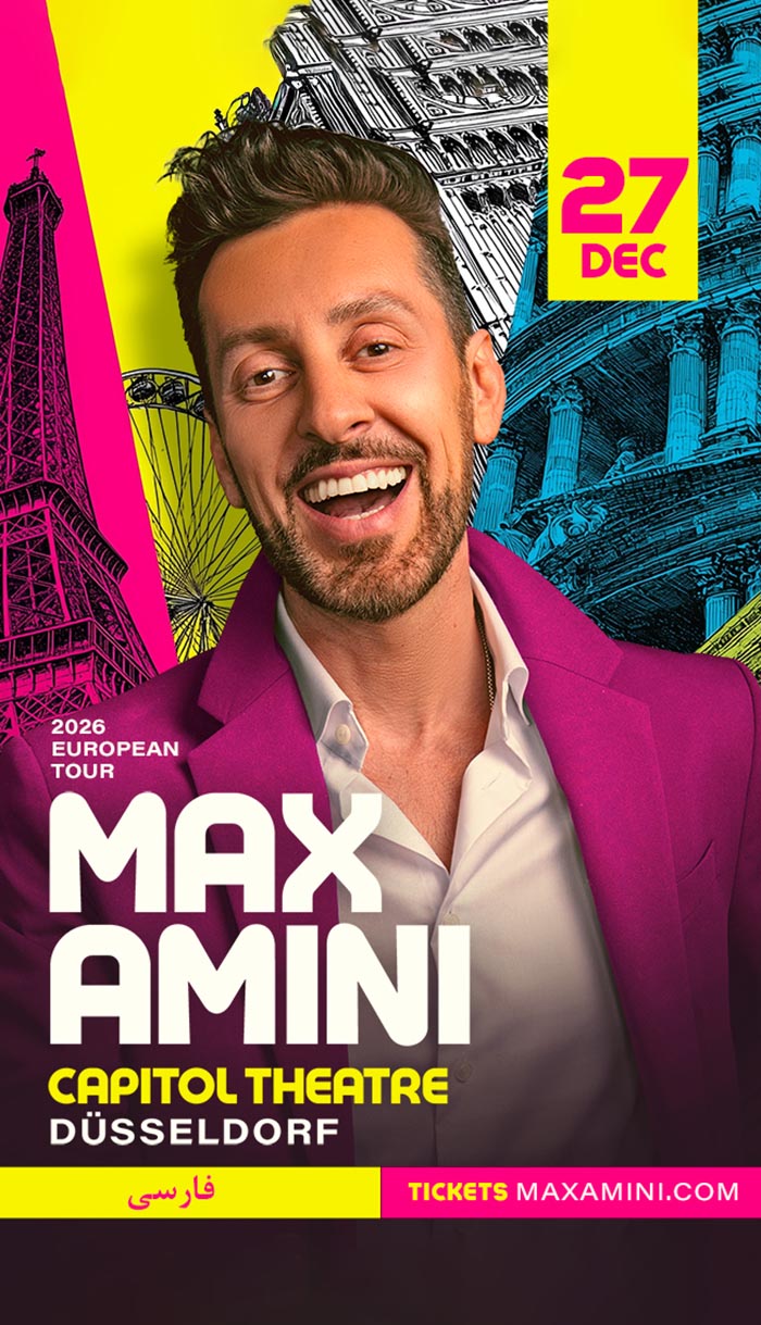 Max Amini - 27.12.2025 - Capitol Theater - Düsseldorf - in Farsi