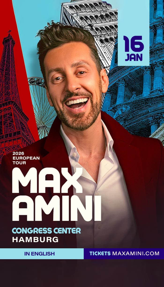 Max Amini - 16.01.2026 - CCH - Congress Center - Hamburg - in English