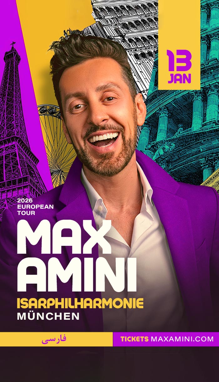 Max Amini - 13.01.2026 - Isarphilharmonie - München - in Farsi