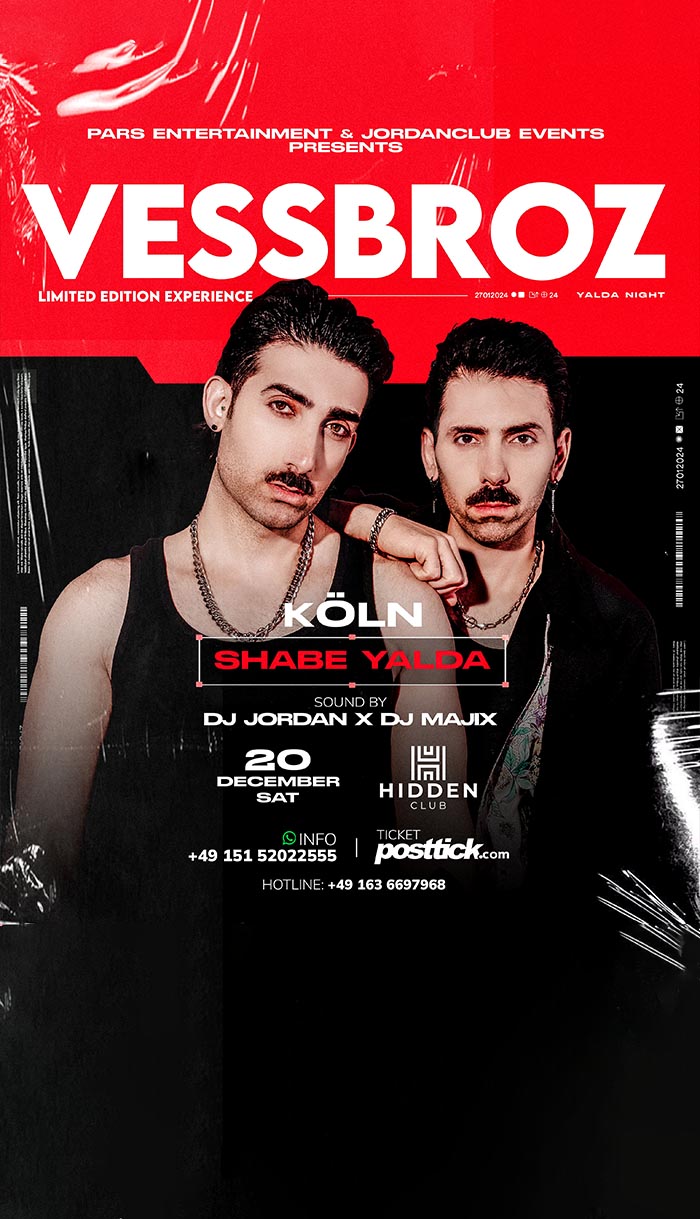 Vessbroz Live-DJ-Performance – 20.12.2025 – Hidden Club – Köln