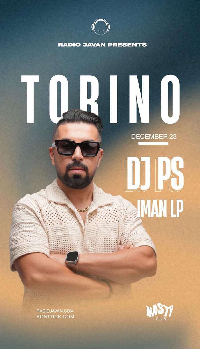 Radio Javan Party - 23.12.2026 - Nasty Club - Torino - Italy