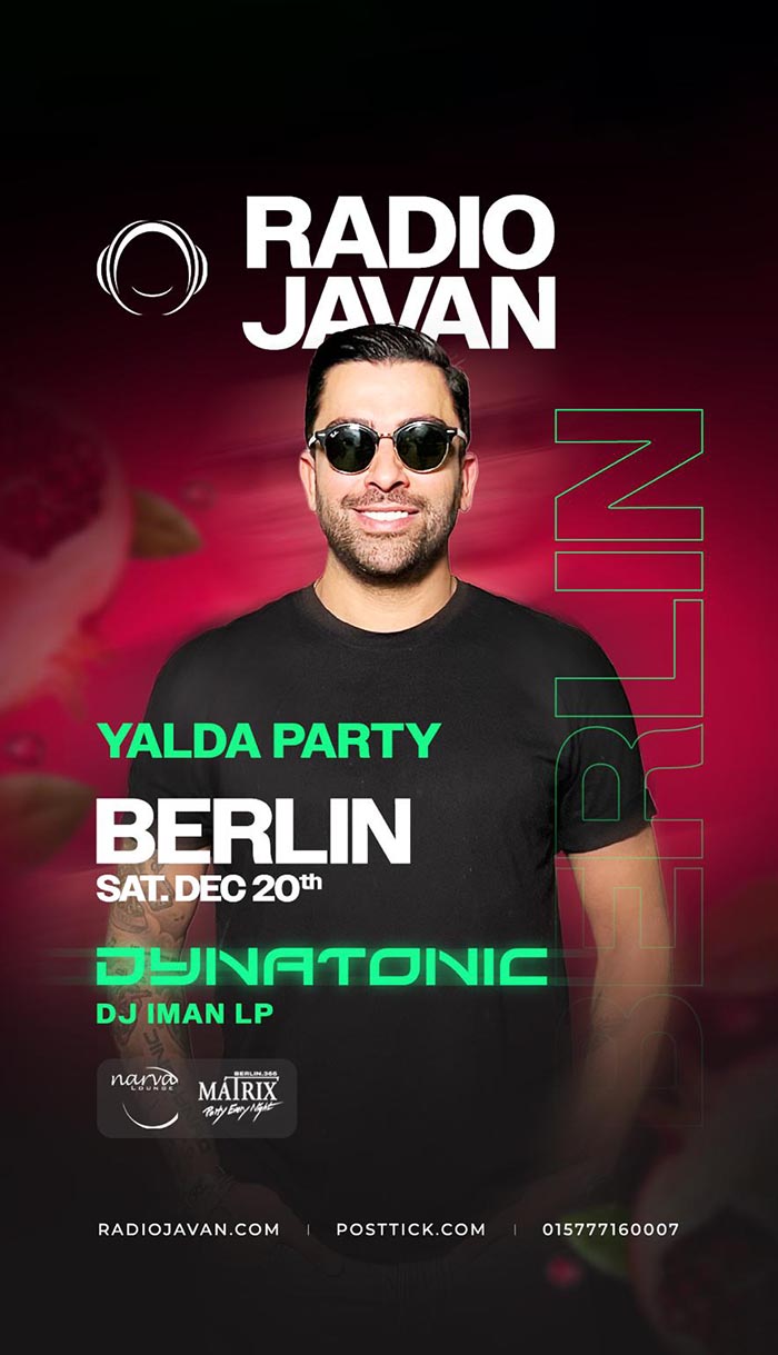 Radio Javan Yalda Party - 20.12.2025 - Matrix Club - Berlin