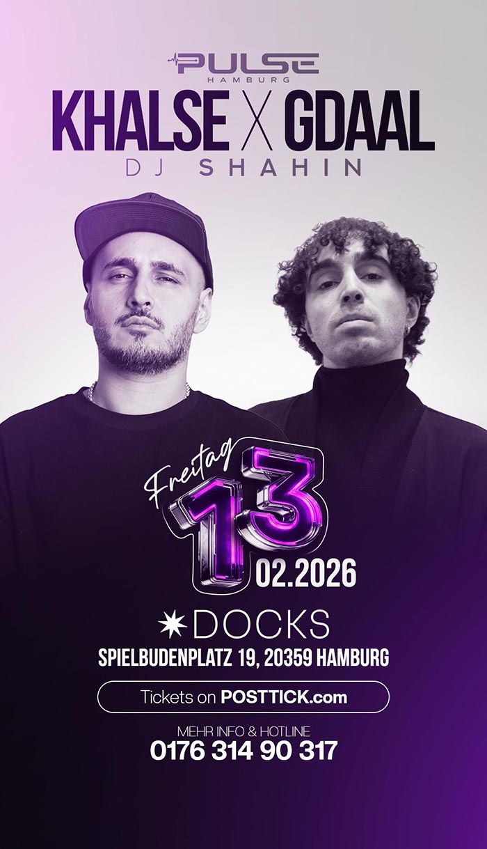 Khalse & Gdaal Live on Stage - 13.02.2026 - DOCKS - Hamburg