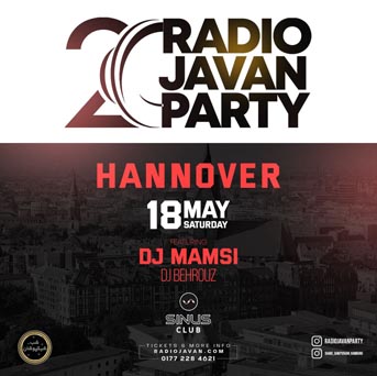 Radio Javan Party - 18.05.2024 - Sinus Club - Hannover