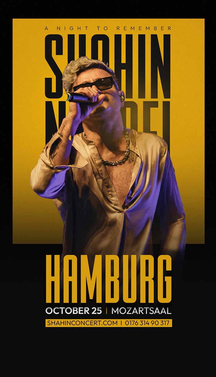 Shahin Najafi Live on Stage - 25.10.2025 - Mozartsaal - Hamburg