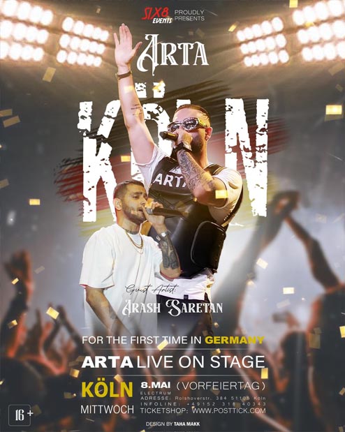 Arta live on stage - 08.05.2024 - Electrum - Köln