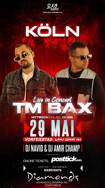 TM Bax live in Cologne - 29.05.2024 - Diamonds Club - Köln
