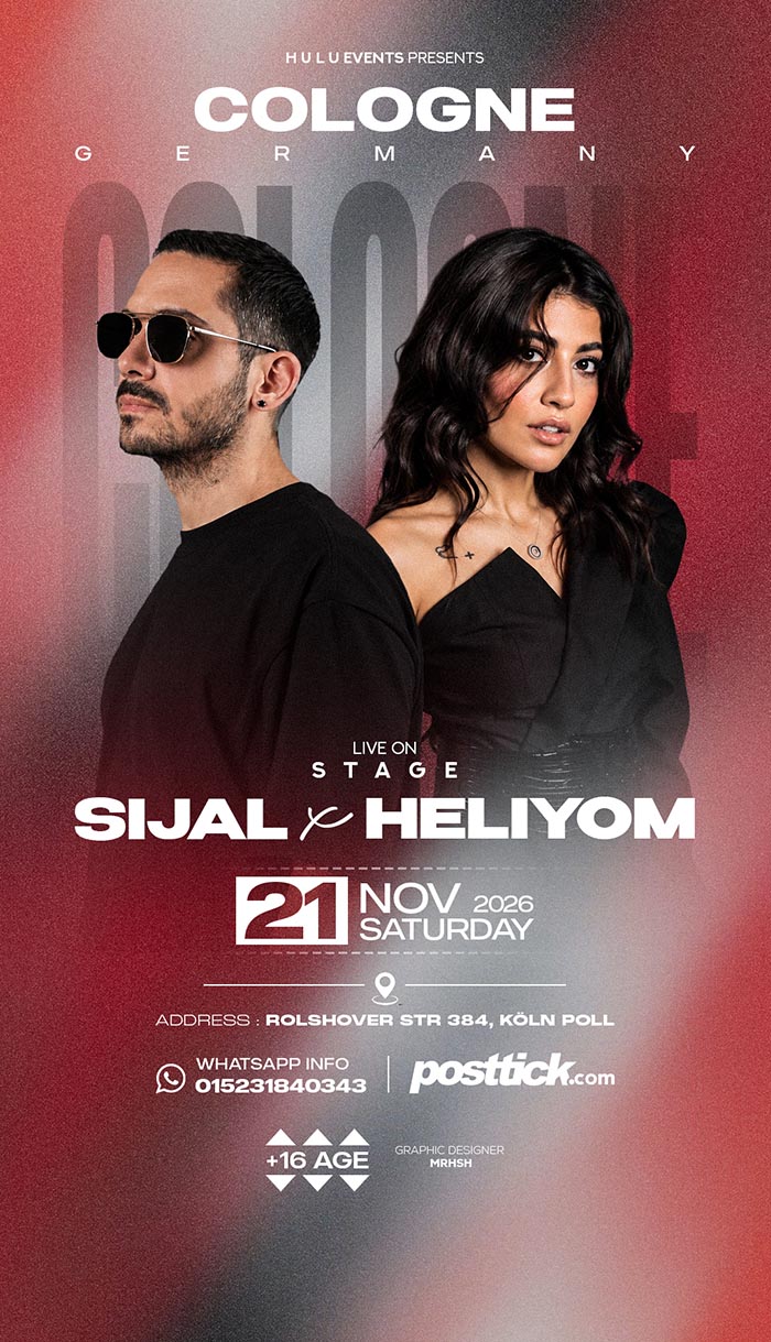 Sijal & Heliyom - 21.11.2026 - Köln - Germany