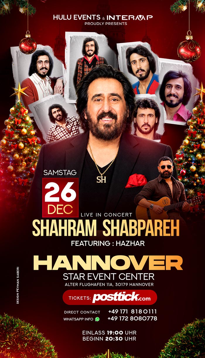 Shahram Shabpareh - 26.12.2026 - Hannover - Germany