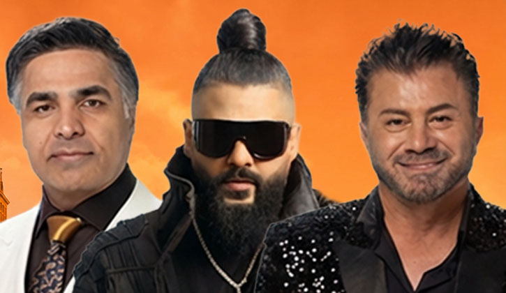 Nowruz Concert
Omid, Sasy and Jamshid
CCH - Congress Center Hamburg
Hamburg